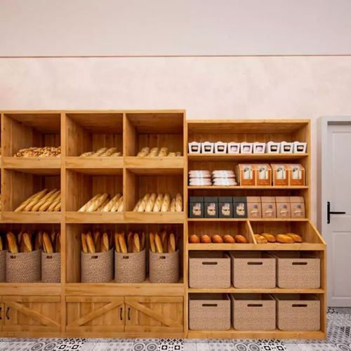 Modernes Regal - ET04754 - Tradis Design - Massivholz / für Bäckerei / für Konditoreien