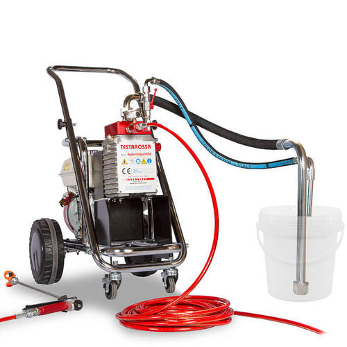 Feldspritze für Oberflächen - TR5000GAS - Tecnover - auf Rollen / für Spachtelmasse / für Farbe
