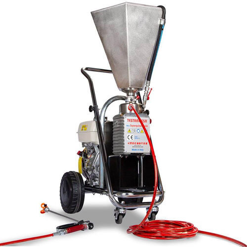 Feldspritze für Oberflächen - TR15000GAS - Tecnover - auf Rollen / für Spachtelmasse / für Farbe