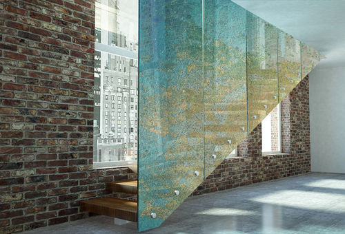 Moderne Seitenmarkise für Terrasse - 9 - Infiniglass - Glas / für Gewerbegebrauch / für den Innenbereich