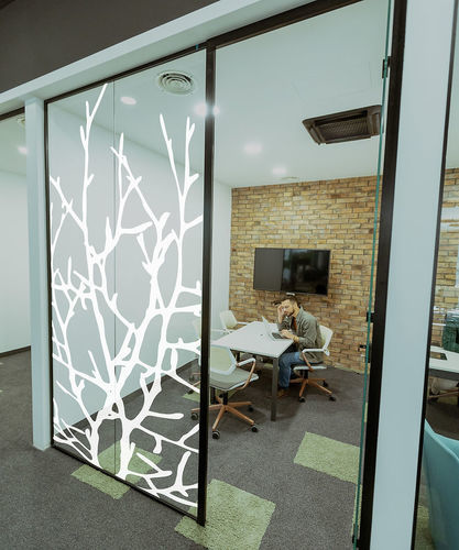 Glasfolie - motif branchages - Infiniglass