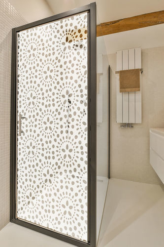 Dekorative Folie / für Dusche - DENTELLE - Infiniglass - zur Anwendung auf Glas / Hartglas / Sichtschutz