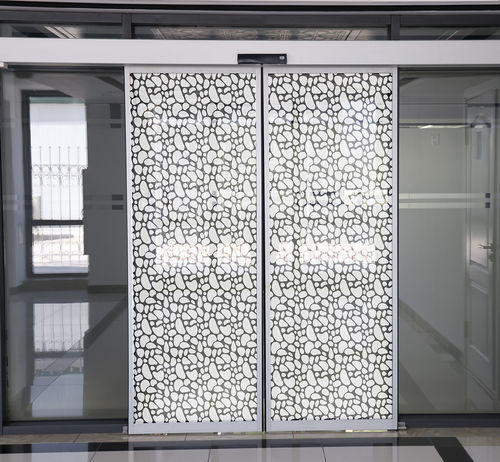 Dekorative Folie / für Fenster - ORGANIQUE ALVÉOLÉ - Infiniglass - für Fassade / für Trennwand / zur Anwendung auf Glas
