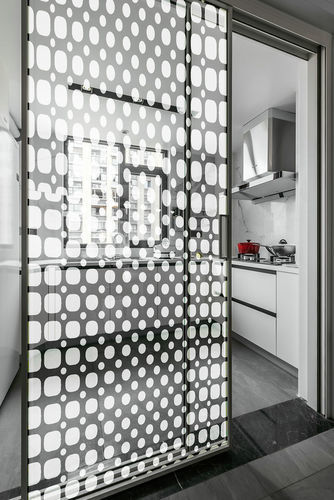 Dekorative Folie / für Mobiliar - POIS CARRÉS - Infiniglass - für Innenausbau / für Trennwand / zur Anwendung auf Glas