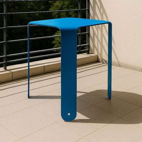 Moderner Beistelltisch - GALAS - LL53 - Metall / Gestell aus Metall / gebogen