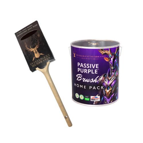 Vorbereitungs-Farbe - PASSIVE PURPLE BRUSH PACK - Intelligent Membranes - Dichtung / für den Innenraum / Außen