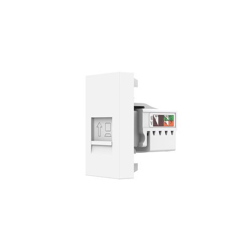 Multimediasteckdose - RJ45-11 - LightON - IT / wandmontiert / bündig