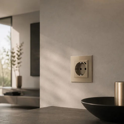 USB-Steckdose - EU-USBC-14 - LightON - wandmontiert / bündig / modern