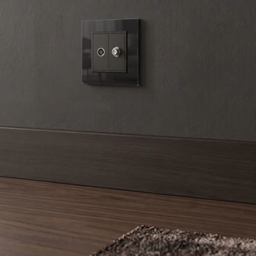 Antennensteckdose - TV-12 - LightON - Multimedia / wandmontiert / bündig