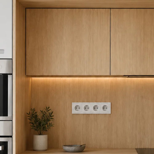 Steckdosenhalterung - A-4SR-11B - LightON