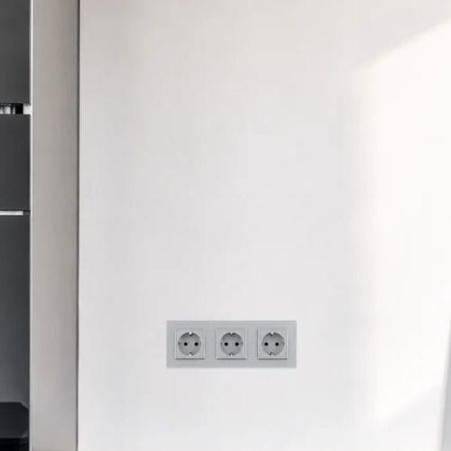 Multimedia-Steckdosenhalterung - A-3SR-13M - LightON