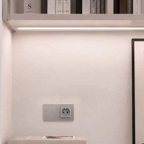 Multimedia-Steckdosenhalterung - A-C1/SR-13M - LightON