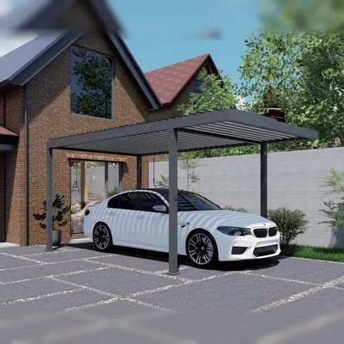 Carport für Privatgebrauch - ST-100-E-KD - ALUX Pergola - für Garagen / für Parkplätze / individuell gestaltbar