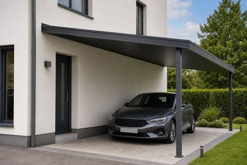 Carport für Privatgebrauch - ALUX Pergola - für Gewerbegebrauch / für Boot / für Parkplätze