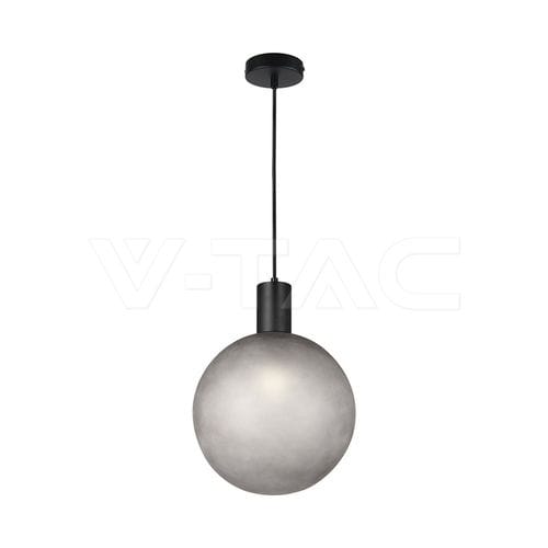 Moderne Deckenleuchte - 24132 - V-TAC - kreisförmig / Aluminium / Glas