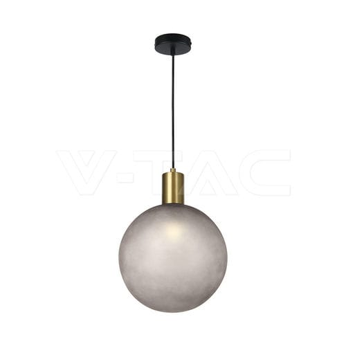 Hängelampe - 24133 - V-TAC - Aluminium / Glas / modern
