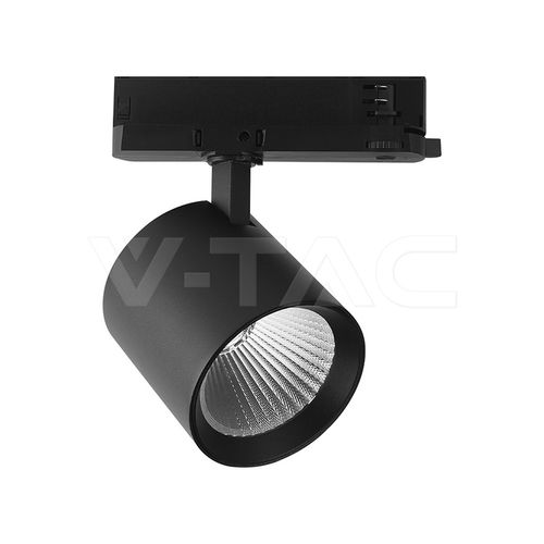 LED-Schienenleuchte - 241656 - V-TAC - rund / Aluminium / für Museen