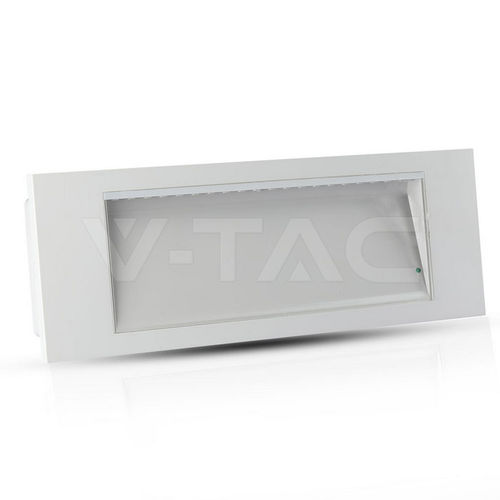Wandmontierte Notbeleuchtung - 899-6 - V-TAC - deckenmontiert / rechteckig / LED