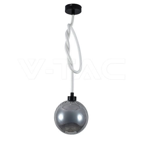 Hängelampe - 24282 - V-TAC - Metall / Glas / modern
