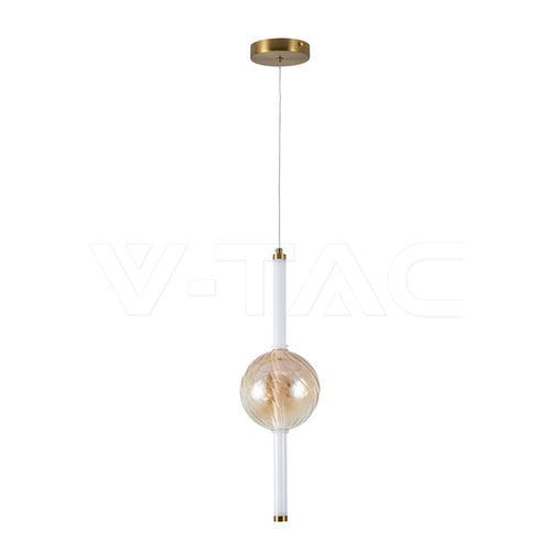 Hängelampe - 24284 - V-TAC - Metall / Glas / modern