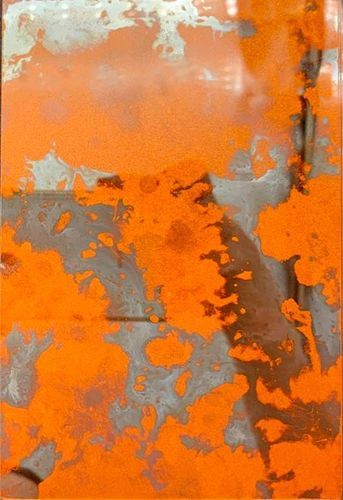 Glas-Dekorplatte - ROCED&reg; Decorative Glass - ROCED - texturiert / metallisiert / Spiegel