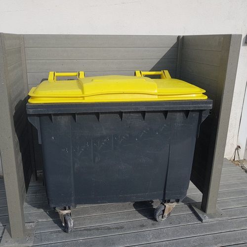 Mülltonnenbox für professionellen Gebrauch - Urban'Ex - aus recyceltem Material