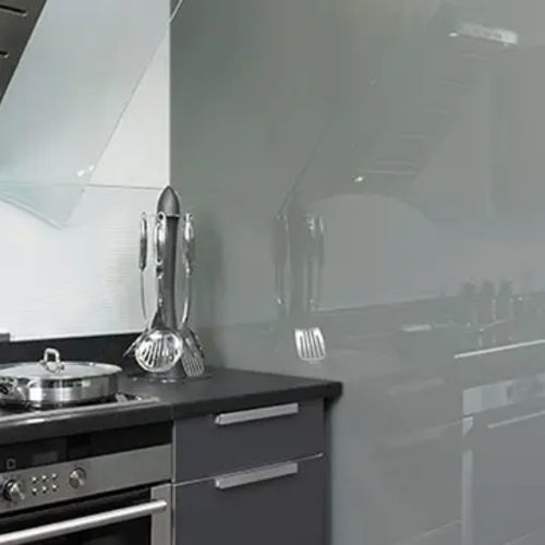 Floatglasscheibe - MAGNETIC GLASS - MARKER BOARD&reg; - Saint Gobain Glass France - Hochglanz / transparent / undurchsichtig