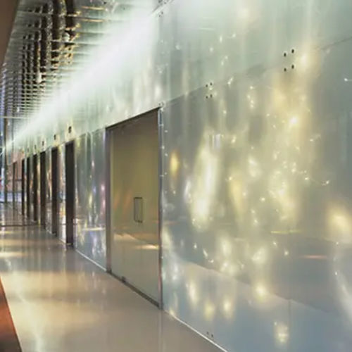 Glasscheibe / ESG Glas - OPALIT&reg; EVOLUTION - Saint Gobain Glass France - lichtdurchlässig / farbig / emailliert