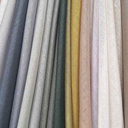 Einfarbige Gardine - WISPER - BISSON BRUNEEL - Trevira CS® / Satin / aus Vinylgewebe