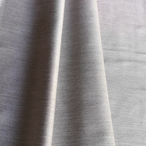Vorhangstoff - WHO - BISSON BRUNEEL - einfarbig / Polyethylen / waschbar
