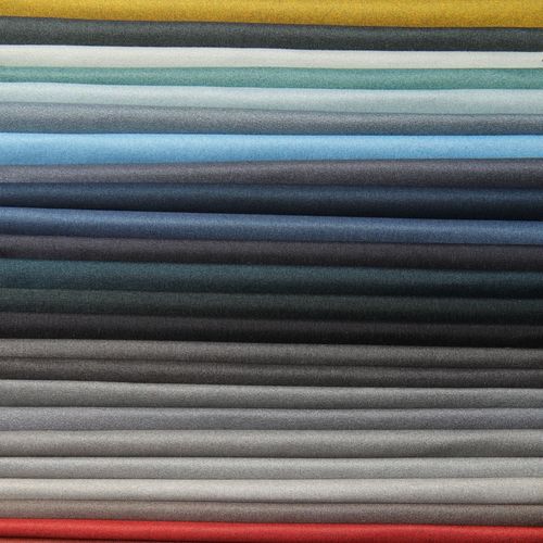 Vorhangstoff - GOODNIGHT - BISSON BRUNEEL - Rollo / einfarbig / Polyethylen