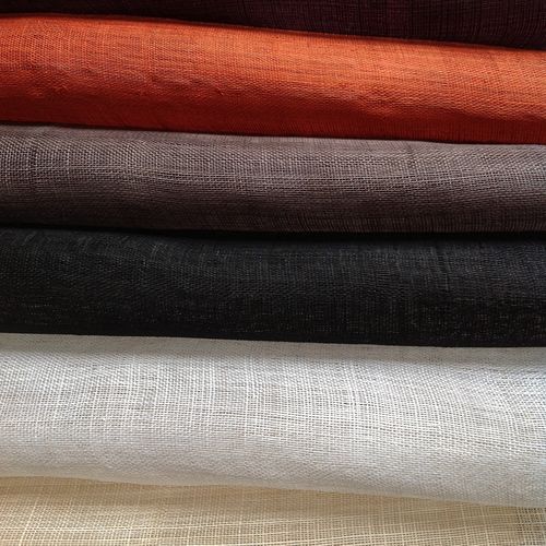 Möbelstoff - SIMPLE D'ABACA - BISSON BRUNEEL - Rollo / einfarbig / Manilahanf