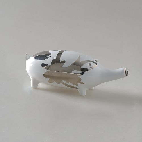 Keramik-Skulptur - ELE PIG - BOSA