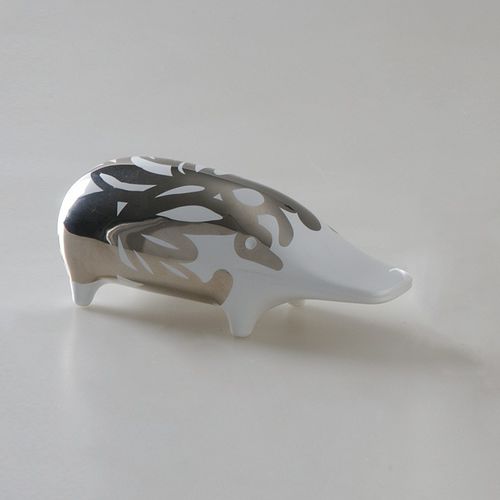 Keramik-Skulptur - PIG PIG - BOSA