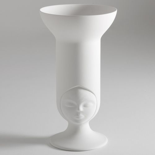 Vase / originelles Design - SISTER FRIDA - BOSA - Keramik / weiß