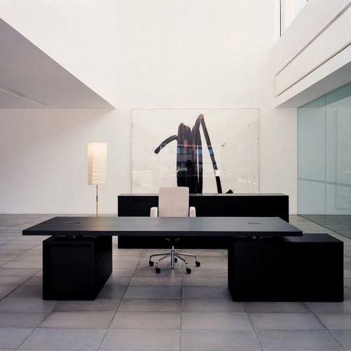Chefschreibtisch - NORMAL  - BULO - modern / Holz / Laminat