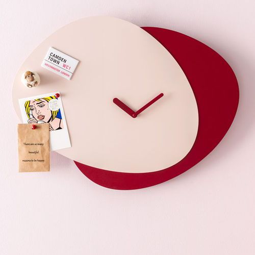 Moderne Uhr - ALLORA - calligaris - wandmontiert / Analog / Metall