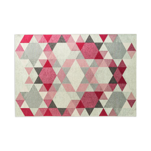 Moderner Teppich - ESAGONO - calligaris - mit geometrischen Motiven / Baumwolle / rechteckig