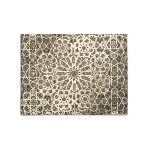 Moderner Teppich - ARABIA - calligaris - geometrisches Muster / Arabesken / Polyester