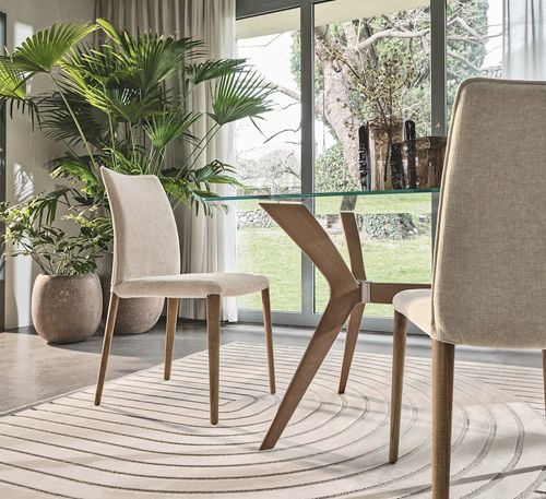 Moderner Stuhl - FAY  - calligaris - für den Innenraum / Leder / Stoff