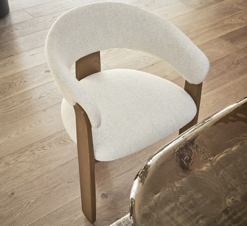 Moderner Sessel - ANTHEA - calligaris - Leder / Stoff / Esche