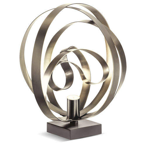 Tischlampe - Rodin - CANTORI - Stahl / Eisen / modern