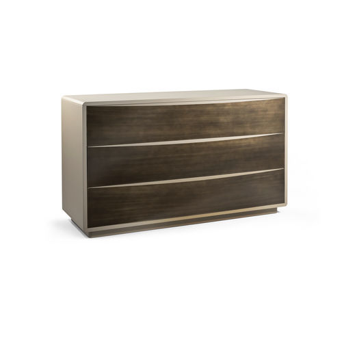 Moderne Kommode - Concetto - CANTORI - Metall / Holz / mit Schublade