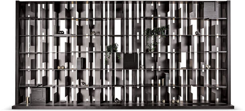 Modul-Bücherregal - HONG KONG - CANTORI - hoch / modern / Contract