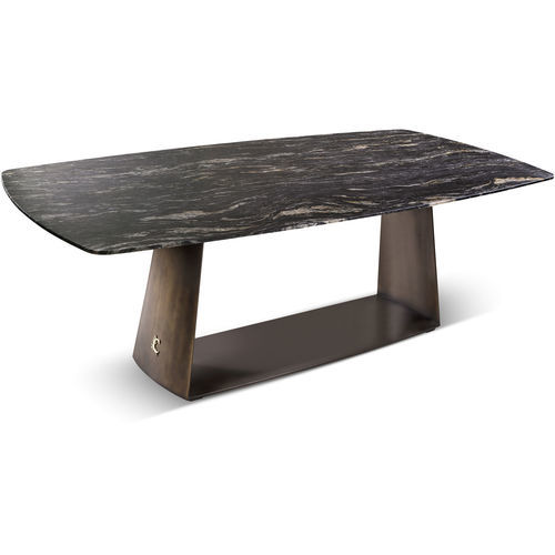 Moderner Tisch - TESEO - CANTORI - Holz / Gestell aus Holz / rechteckig