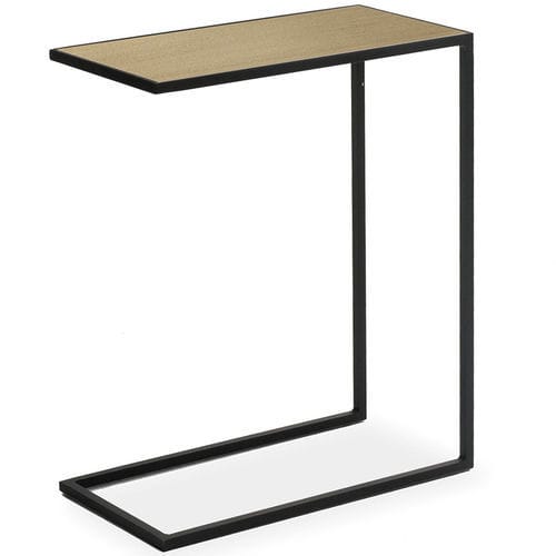 Moderner Beistelltisch - NARCISO - CANTORI - Metall / Glas / flach