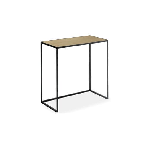 Moderner Beistelltisch - NARCISO - CANTORI - Bronze / Stahl / Glas