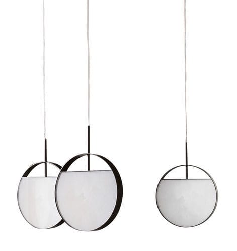 Hängelampe - LUNA - CANTORI - Metall / Glas / Onyx