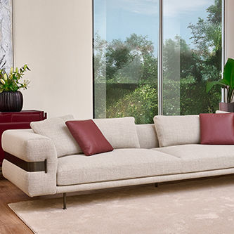 Modulsofa - VALLEY - CANTORI - Eck / modern / Stoff