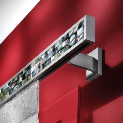 Aluminium-Gardinenstange - ARIEL - CASA VALENTINA - zur Wandbefestigung / für Fenster